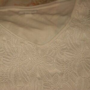 J.Jill Lace Shirt   Size Large
